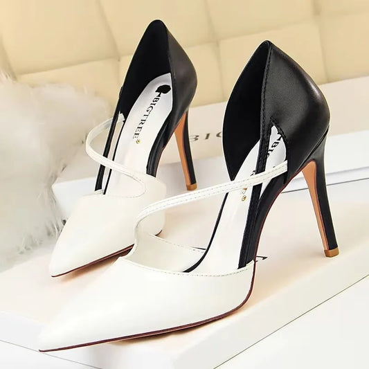 Classic Stiletto Pumps - Sleek Women's Dress Heels