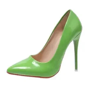 12cm Pointed Toe Pumps - Statement Dress Heels