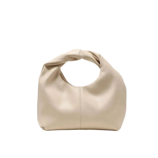 Twist Square Clutch Bag - Solid Color Commuter Style