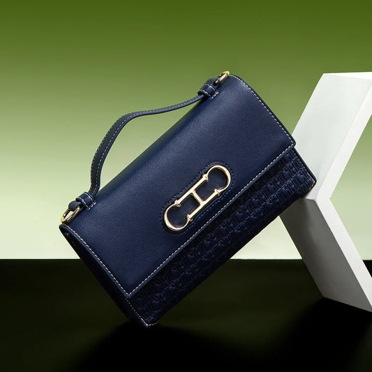 PVC Letter Detail Crossbody Bag - Day-To-Night