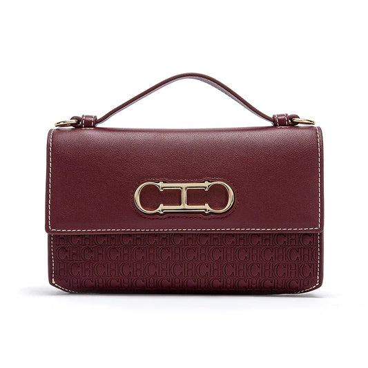 PVC Letter Detail Crossbody Bag - Day-To-Night